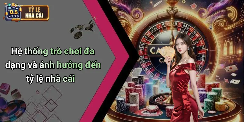 Nhà Cái Uy tín 3 Hệ thống trò chơi đa dạng và ảnh hưởng đến tỷ lệ nhà cái