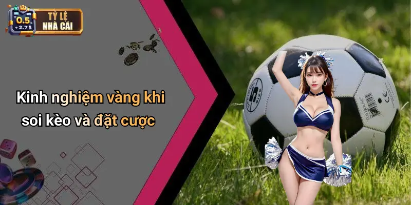 Kinh nghiệm vàng khi soi kèo và đặt cược