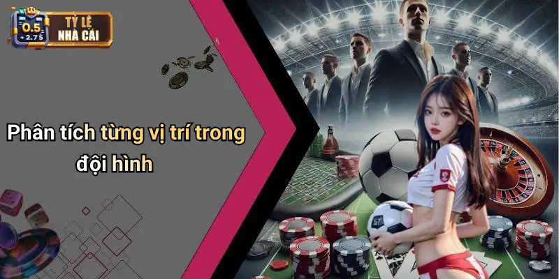 Phân tích từng vị trí trong đội hình