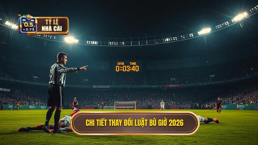 2. Chi tiết thay đổi Luật bù giờ 2026