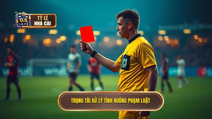 3. Trọng tài xử lý tình huống phạm luật