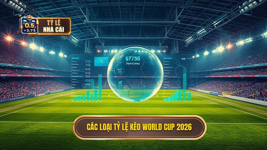 Các loại tỷ lệ kèo World Cup 2026 phổ biến nhất