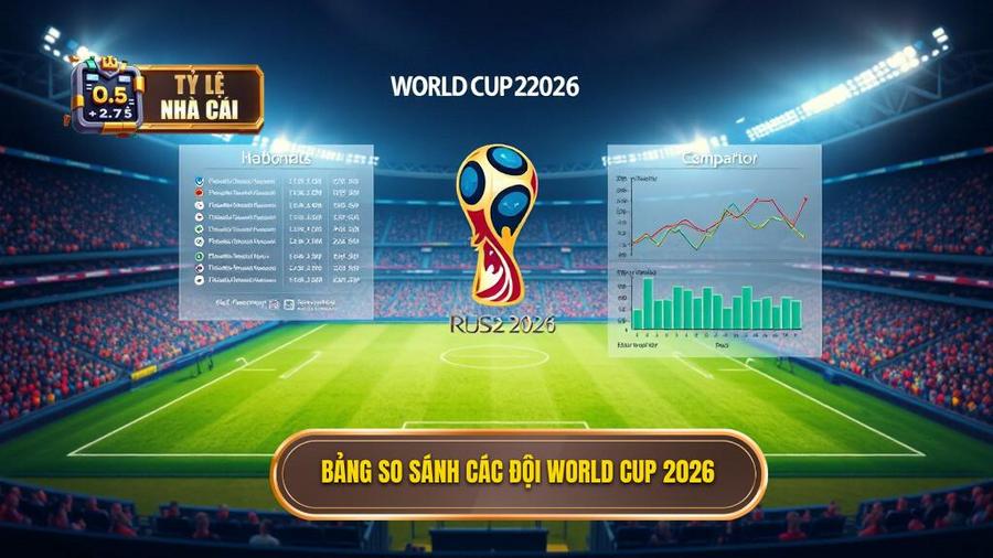 Bảng so sánh đặc điểm các nhóm đội tại World Cup 2026Bảng so sánh đặc điểm các nhóm đội tại World Cup 2026