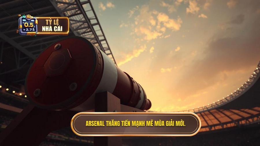 Tổng quan về sự thăng tiến của Arsenal trong mùa giải mới