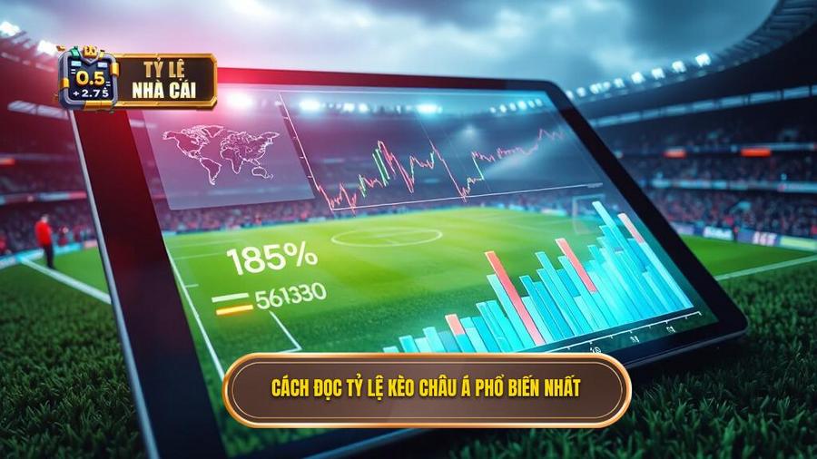 Cách đọc các tỷ lệ Kèo cược châu Á phổ biến nhất