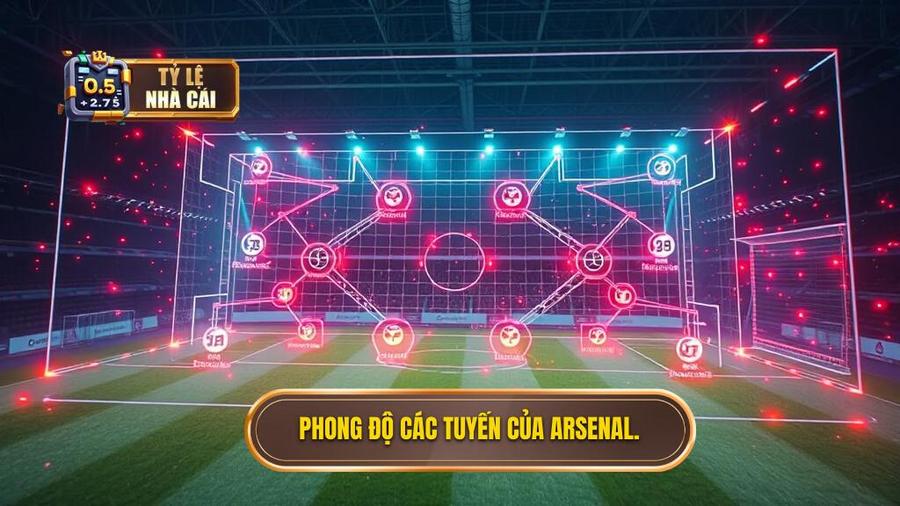 Phân tích phong độ đội Arsenal qua các tuyến