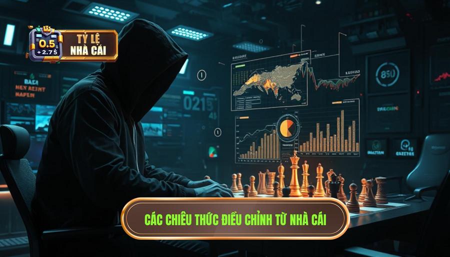 Các chiêu thức điều chỉnh phổ biến của nhà cái