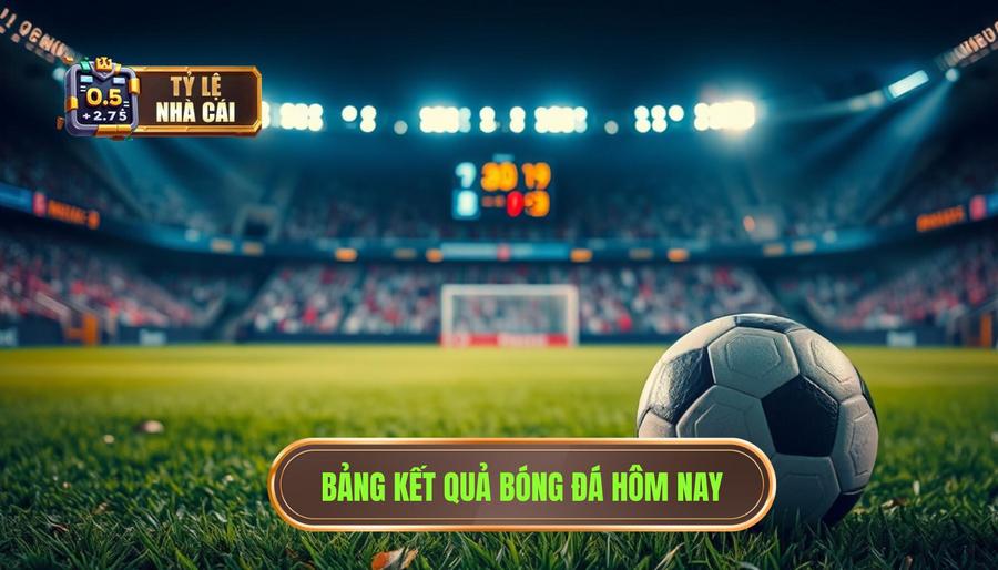 Bảng tổng hợp kết quả bóng đá hôm nay (Minh họa)