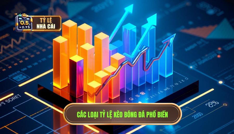 Các loại tỷ lệ kèo phổ biến bạn cần nắm vững